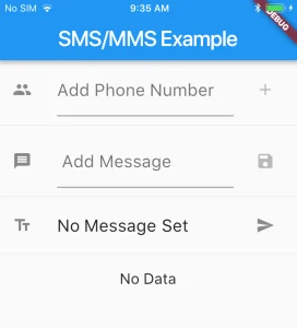 Send SMS Application in Flutter, free download, mobile app, free app, free source code, free flutter, learn app, make app, learn flutter, mobile download, free app